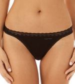Calvin Klein Modal with Lace Low Rise Thong